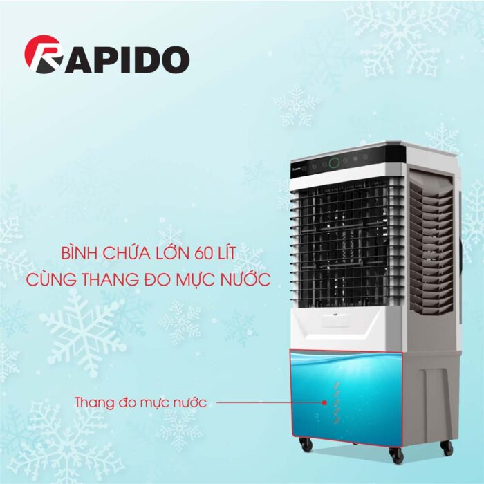 Quạt điều hòa RAPIDO Everest 9000D - Ảnh 7