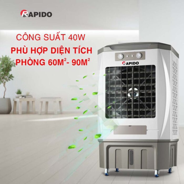 Quạt điều hòa RAPIDO FRESH 12000M - Ảnh 2