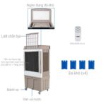 Quạt điều hòa RAPIDO FRESH 9000D - Ảnh 3
