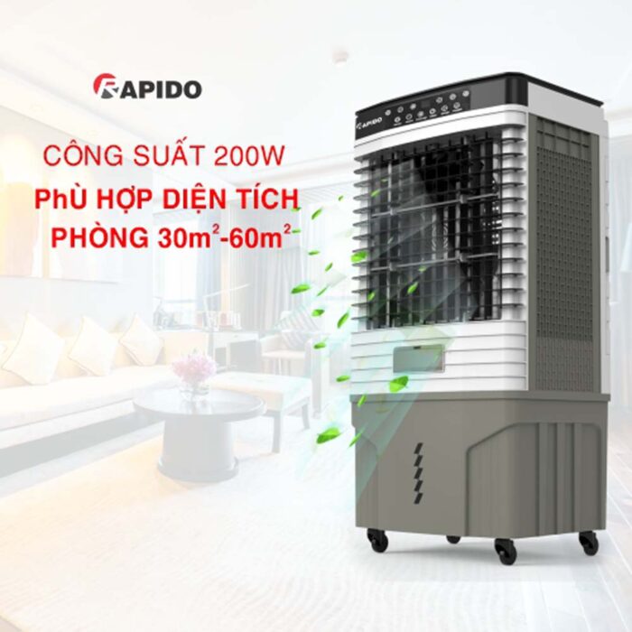 Quạt điều hòa RAPIDO FRESH 9000D - Ảnh 6