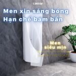 Bồn Tiểu nam CAESAR UA0237 cảm ứng treo tường - Ảnh 7