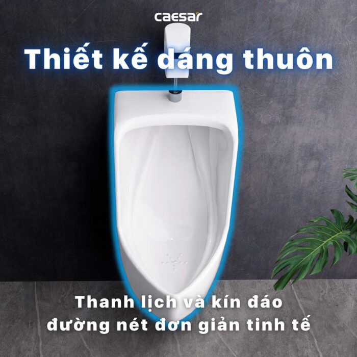 Bồn tiểu nam Caesar U0282 treo tường - Ảnh 9