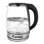 Ấm siêu tốc Rapido RK1818 thủy tinh - Ảnh 2