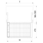 Giá bát đĩa tủ dưới Faster FS DP 600S VIP - Ảnh 2