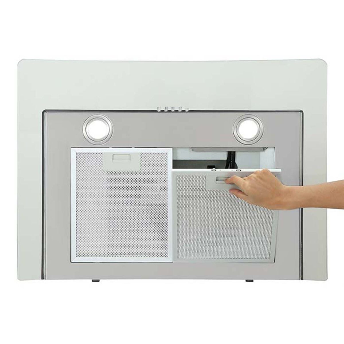 Máy hút mùi KOCHER K 8370XS 70cm 90cm kính cong - Ảnh 7