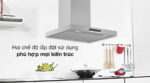 Thiết-kế-2-chế-độ-lắp-đặt-máy-hút-mùi-Bosch-DWB66DM50B