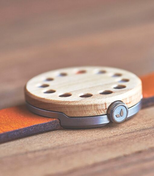 Smart watches wood edition