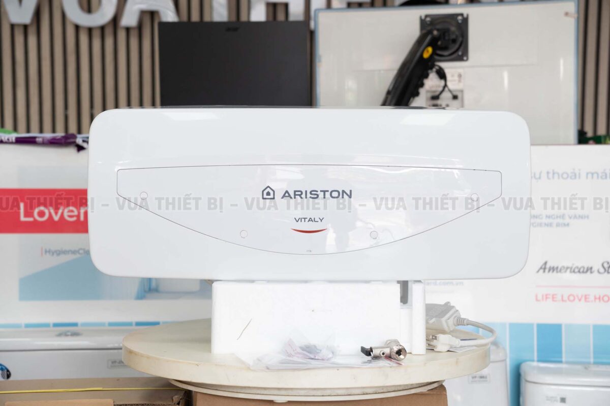 Bình nóng lạnh ARISTON VITALY 20 SLIM 20L lít ngang gián tiếp 2.5FE 2500W - Ảnh 5