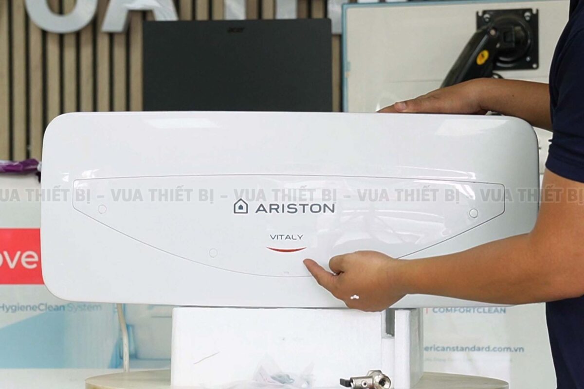 Bình nóng lạnh ARISTON VITALY 20 SLIM 20L lít ngang gián tiếp 2.5FE 2500W - Ảnh 7