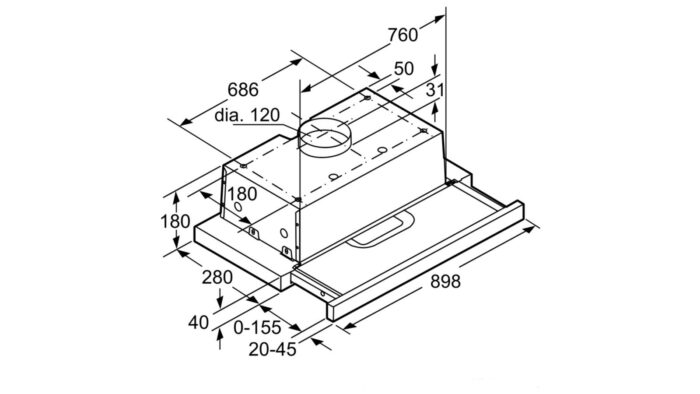 Bản-vẽ-kích-thước-Máy-hút-mùi-Bosch-DHI923GSG