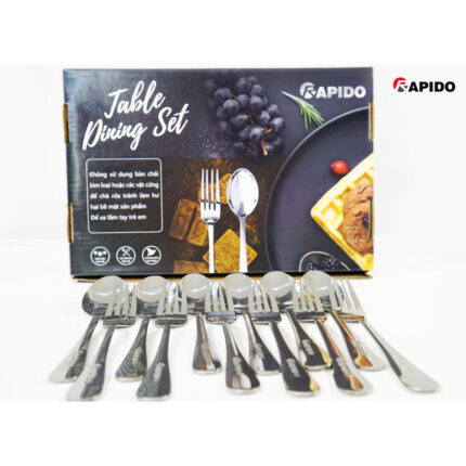 Bộ thìa dĩa RAPIDO Santo 12 món
