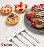 Bộ thìa dĩa RAPIDO Santo 12 món - Ảnh 2