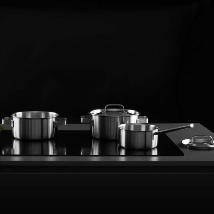 Bộ nồi Inox MALLOCA SA-2030 3 món - Ảnh 3