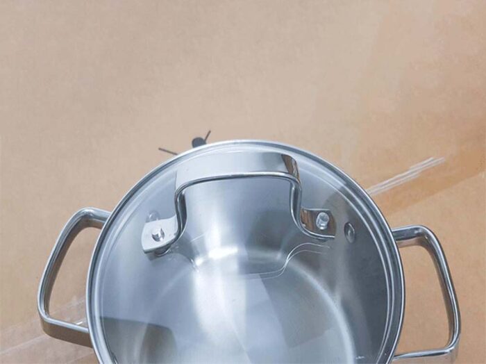 Bộ nồi inox MALLOCA SA-1503 5 món - Ảnh 4