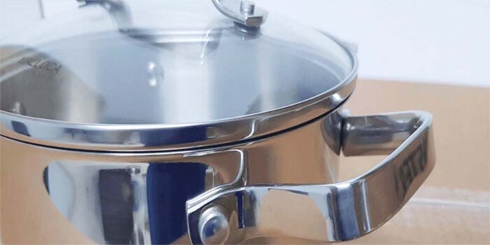 Bộ nồi inox MALLOCA SA-1503 5 món - Ảnh 3