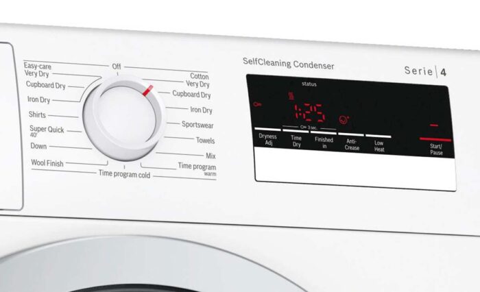 Máy sấy quần áo BOSCH WTM85260SG 9Kg Serie 4 - Ảnh 3