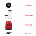 Máy xay sinh tố RAPIDO RB-300M - Ảnh 3