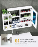 Tủ gương CAESAR EM01100V treo tường - Ảnh 5