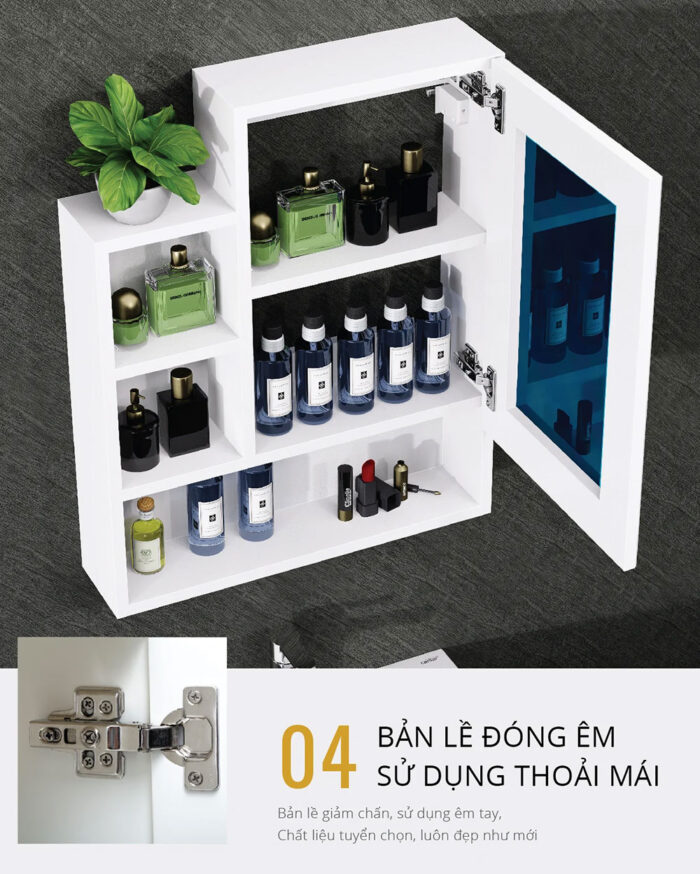Tủ gương CAESAR EM0160V treo tường - Ảnh 5