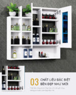 Tủ gương CAESAR EM0180V treo tường - Ảnh 6