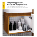 Tủ lavabo CAESAR LF5261 EH05261AWV - Ảnh 8