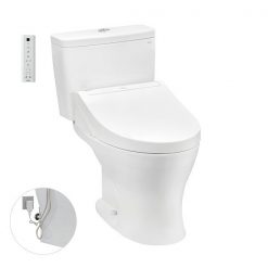Bồn cầu 1 khối TOTO CS735DW14 nắp rửa điện tử TCF24410AAA