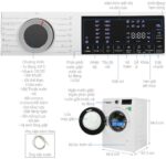 Máy giặt BOSCH WGG244A0SG 9kg serie 6 - Ảnh 3