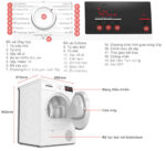 Máy sấy quần áo BOSCH WTH83008SG 8kg Serie 4 - Ảnh 2
