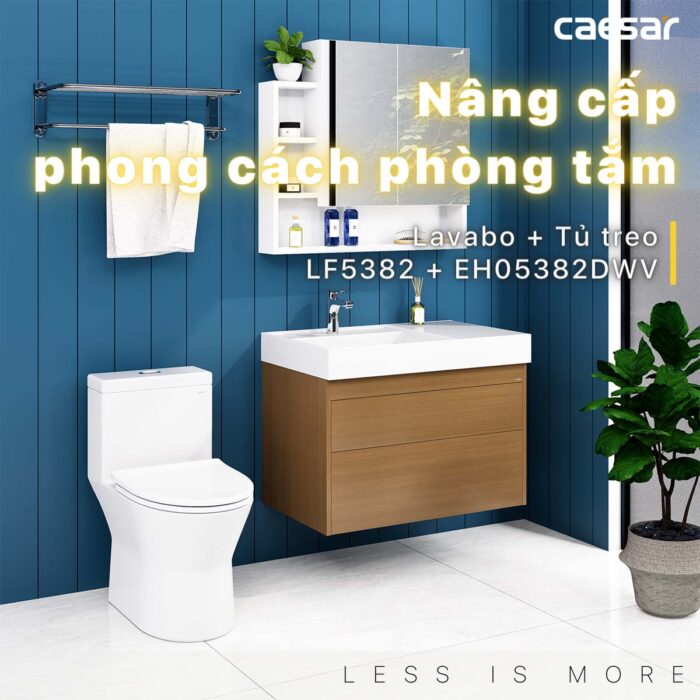 Tủ lavabo CAESAR LF5382 EH05382DWV - Ảnh 14