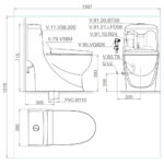 Bản-vẽ-kĩ-thuật-Bồn-cầu-1-khối-VIGLACERA-V38-V38M-nắp-êm