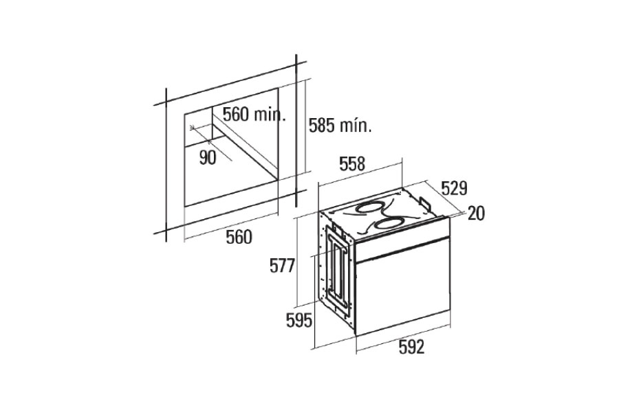 Kich thuoc Lo nuong CDP 790 PYRO