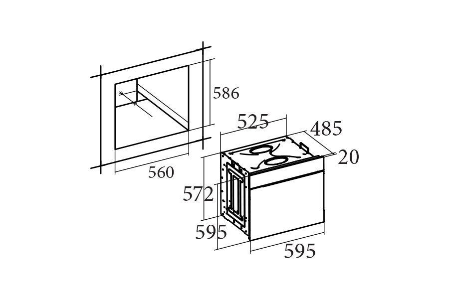 Kich thuoc Lo nuong HGR 110 AS WH