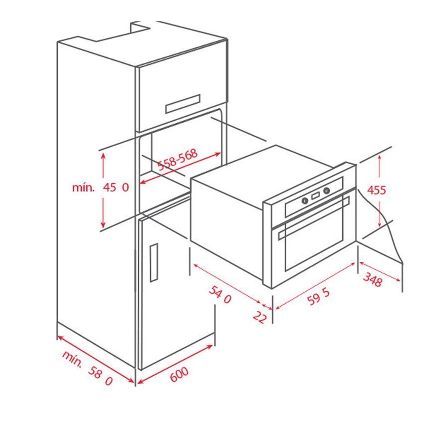 Lo nuong Teka HKL 840 4