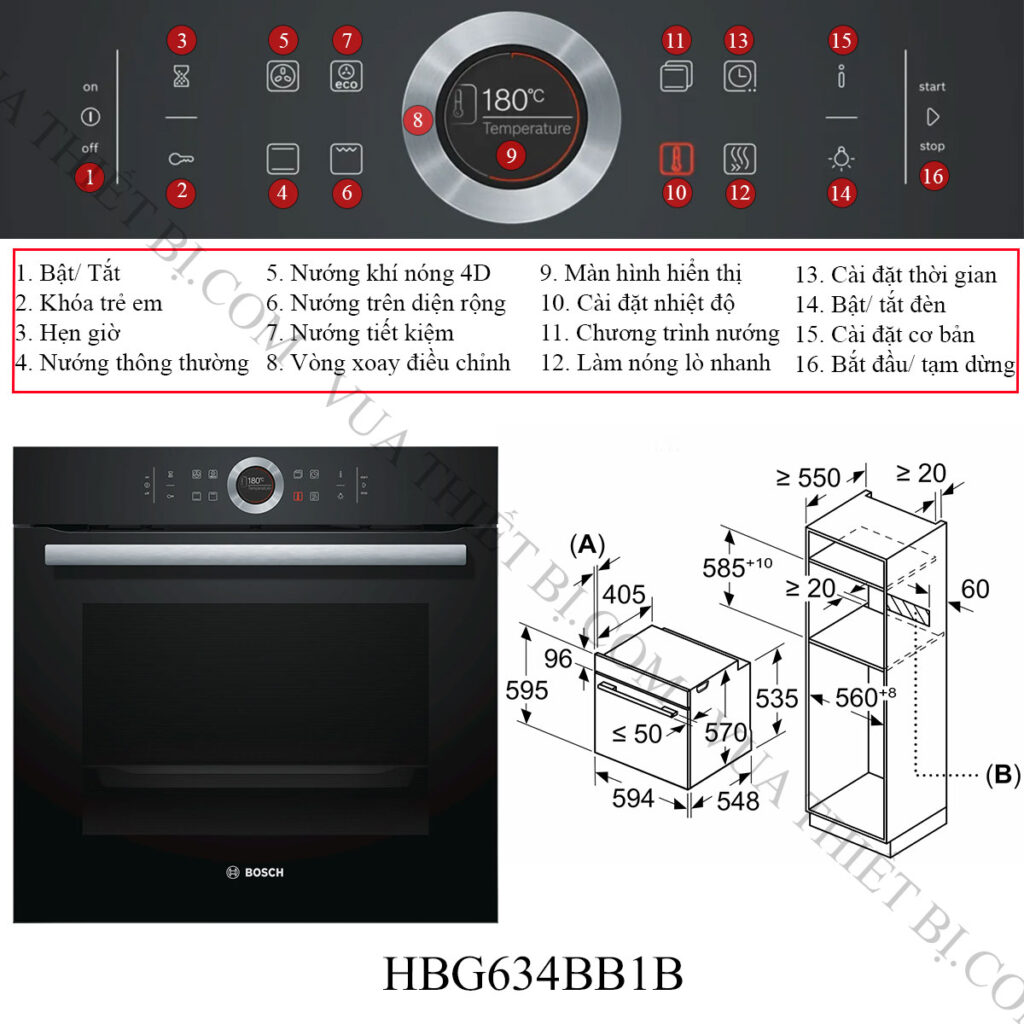 Thông-tin-lò-nướng-Bosch-HBG634BB1B-Serie-8