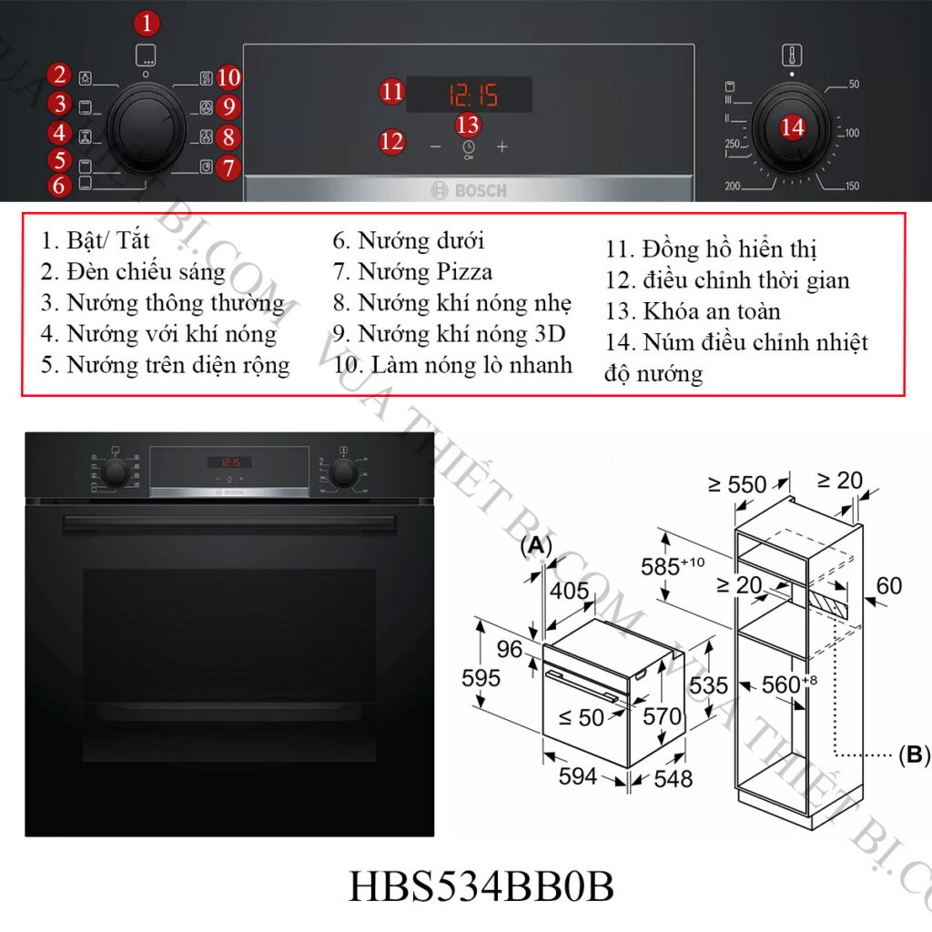 Thông-tin-lò-nướng-Bosch-HBS534BB0B-Serie-4