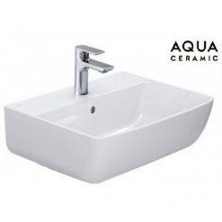 Chậu rửa mặt lavabo INAX AL-312V (EC FC) đặt bàn Aqua Ceramic