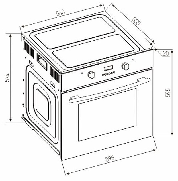 lo nuong am tu ab ln 65l 1