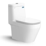 Bồn cầu 1 khối VIGLACERA V68 nắp êm