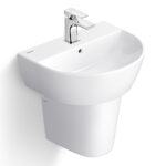 Chậu-lavabo-treo-tường-VIGLACERA-V37-kèm-chân-lửng