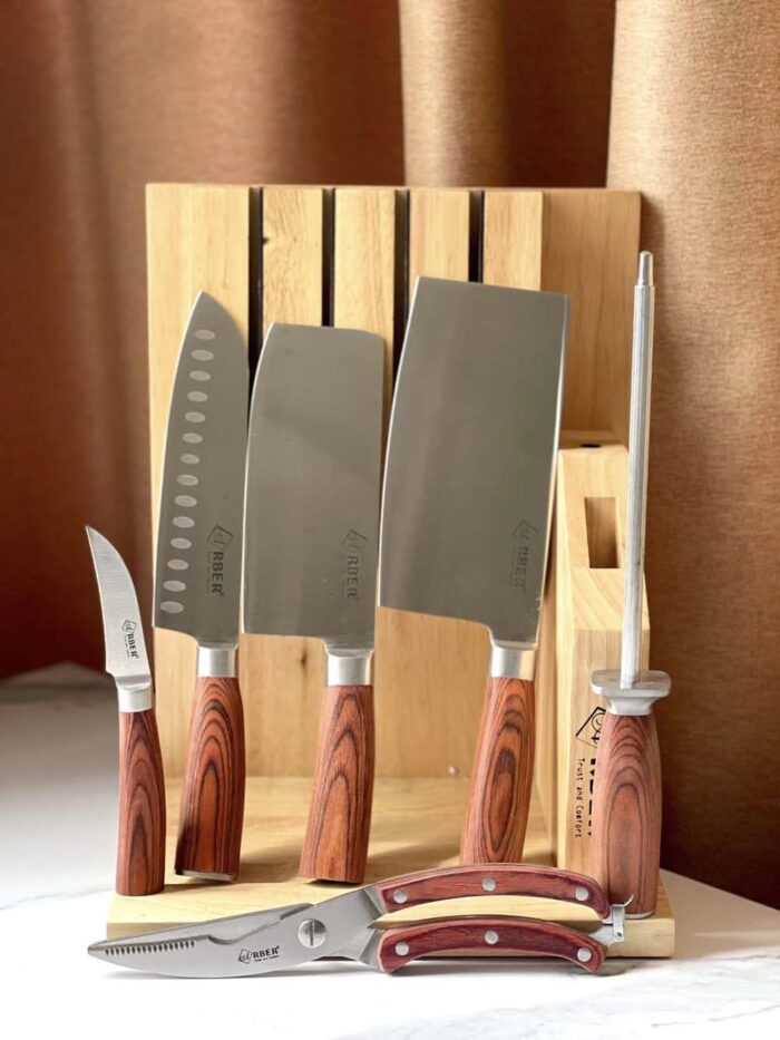 Bộ dao ARBER ABSCR14-7 7 món - Ảnh 4