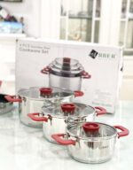 Bộ nồi Arber ROSE QUARTZ 4 món - Ảnh 4