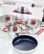 Bộ nồi Arber ROSE QUARTZ 4 món - Ảnh 5