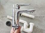 Vòi lavabo CAESAR B390CP B390CU nóng lạnh - Ảnh 7