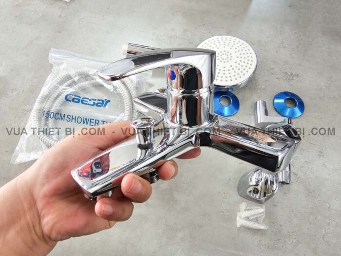 Vòi sen tắm CAESAR S393C nóng lạnh tay 3 chế độ - Ảnh 7