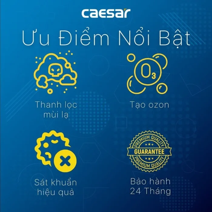 Máy tạo Ozon CAESAR A610OZ sát khuẩn - Ảnh 3