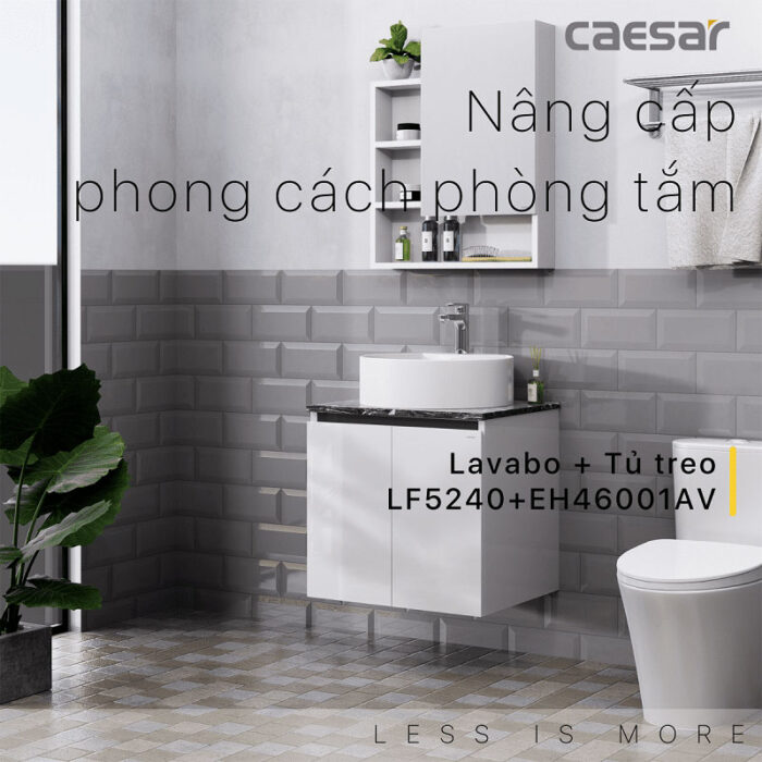 Tủ lavabo CAESAR LF5240 EH46001AV - Ảnh 3