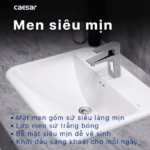 Chậu lavabo dương vành CAESAR L5019 - Ảnh 8