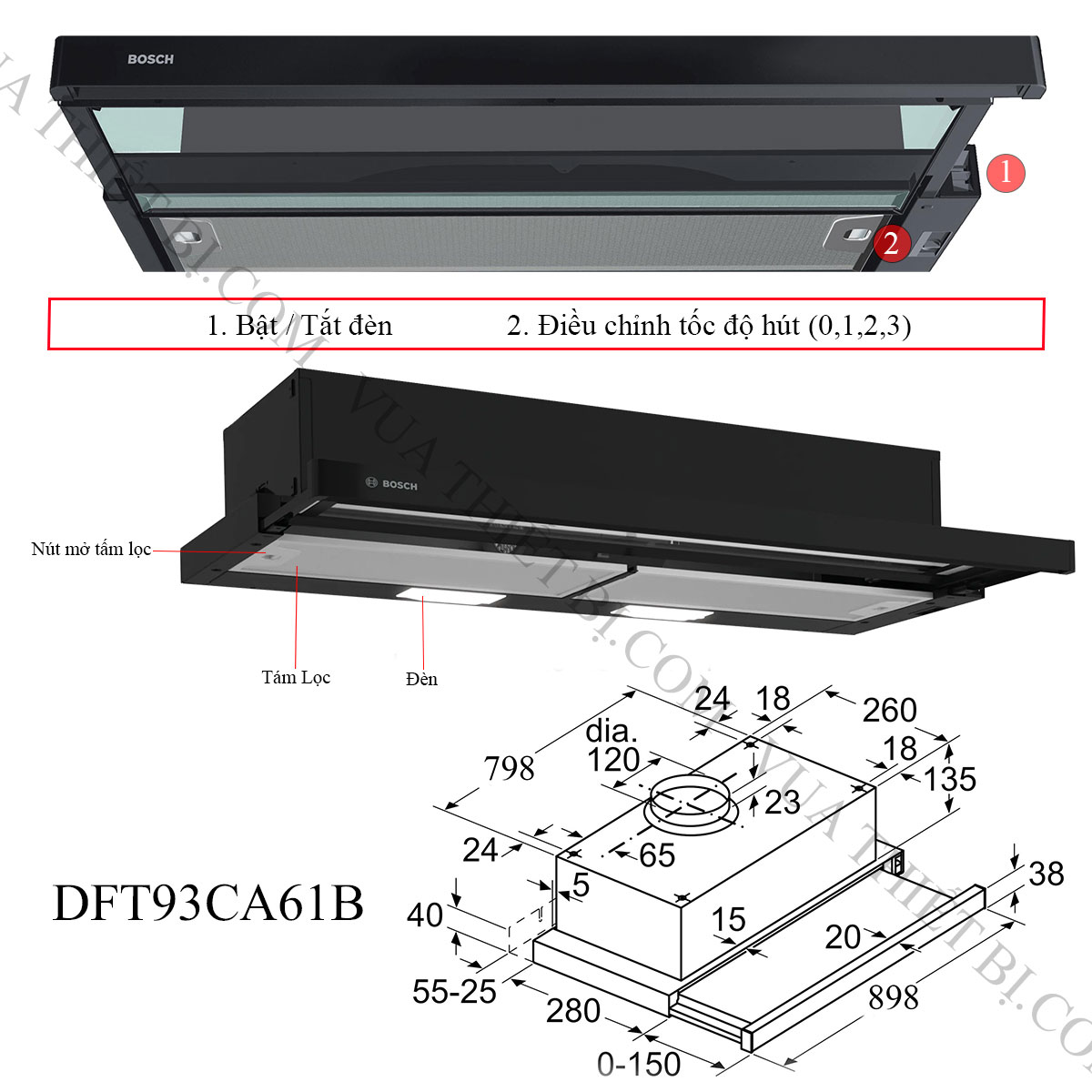 THÔNG-TIN-MÁY-HÚT-MÙI-BOSCH-DFT93CA61B-SERIE-2