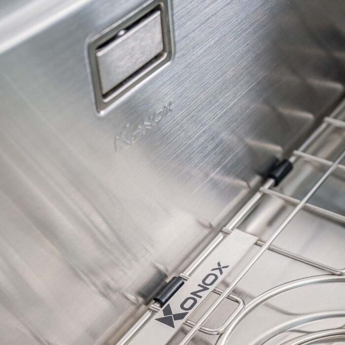 Chậu rửa bát inox KONOX KN8051AS Retta 1 hố - Ảnh 12