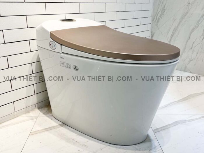 Bồn cầu thông minh VIGLACERA V94.GW V-SMART nắp điện tử - Ảnh 5